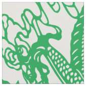 Tissu Motif de dragon vert (Fermer)