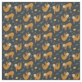 Tissu Motif de fentes adorables (Échantillon)