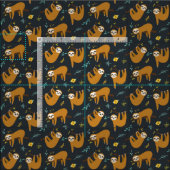 Tissu Motif de fentes adorables (Carreau)