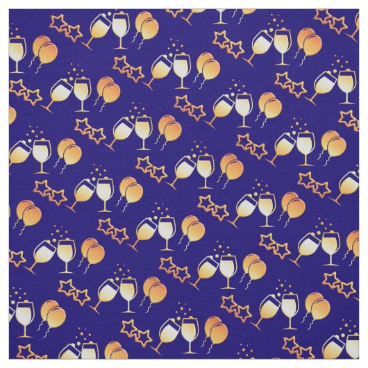 Tissu motif de fête de vacances (Échantillon)