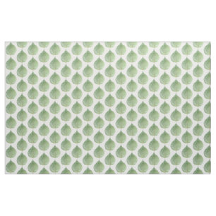 Tissu Motif de feuille d'eucalyptus vert