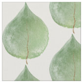 Tissu Motif de feuille d'eucalyptus vert (Fermer)