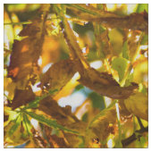 Tissu Motif de feuilles d'automne (Échantillon)