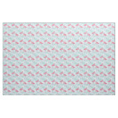 Tissu Motif de Flamant rose (Yard)