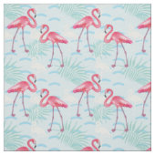 Tissu Motif de Flamant rose (Échantillon)