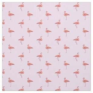 Tissu Motif de flamants roses