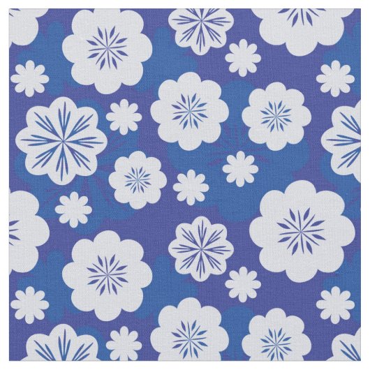 Tissu motif de fleur (Fermer)