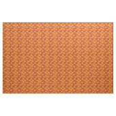 Tissu Motif de fleur d'or (Yard)