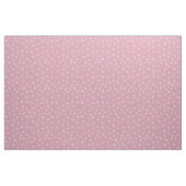 Tissu Motif de fleur souriante rétro en crème et rosa (Fat Quarter)