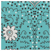 Tissu motif de fleurs (Détail)