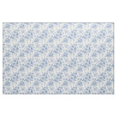 Tissu Motif de fleurs bleues (Fat Quarter)