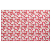 Tissu Motif de fleurs de ketmie (Fat Quarter)