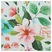 Tissu Motif de fleurs de mer (Échantillon)