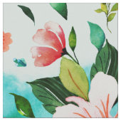 Tissu Motif de fleurs de mer (Détail)