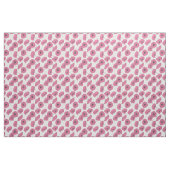 Tissu Motif de fleurs de pavot (Yard)