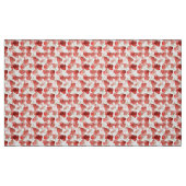 Tissu Motif de fleurs de pavot d'aquarelle (Fat Quarter)