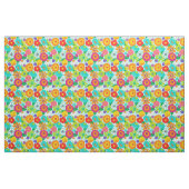 Tissu Motif de fleurs hippie Super rétro (Fat Quarter)