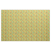 Tissu Motif de fleurs Marigold (Yard)