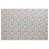 Tissu Motif de fleurs peint (Fat Quarter)
