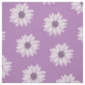 Tissu Motif de fleurs pourpre Girly floral (Échantillon)