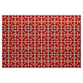 Tissu Motif de fleurs Red Poppy (Yard)