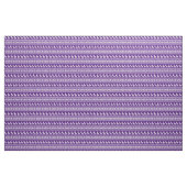 Tissu Motif de flocon de neige violet de rennes de Noël (Yard)