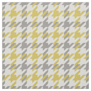 Tissu motif de fond gris et jaune rétro