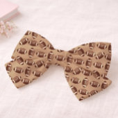 Tissu Motif de football marron mignon