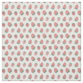 Tissu Motif de fraises fraîches (Échantillon)