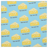 Motif de fromage amusant style toon - texte propre