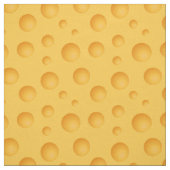 Tissu Motif de fromage jaune (Échantillon)