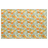 Tissu Motif de fruits d'agrumes orange (Yard)