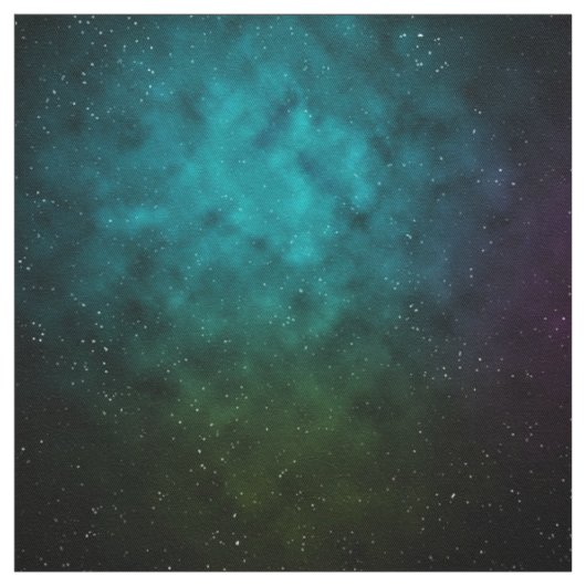 Tissu Motif de galaxie et d'espace (Échantillon)