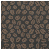 Tissu Motif de grains de café (Fermer)