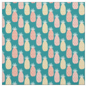 Tissu Motif de griffonnage d'ananas (Échantillon)