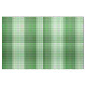 Tissu Motif de guingan de Forest Green (Yard)
