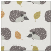 Tissu Motif de hérisson (Fermer)