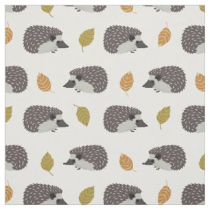 Tissu Motif de hérisson