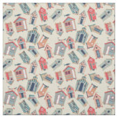 Tissu Motif de hutte de plage (Échantillon)