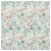 Tissu Motif de jardin (Échantillon)