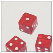 Tissu Motif de jeu de Bunco (Fermer)
