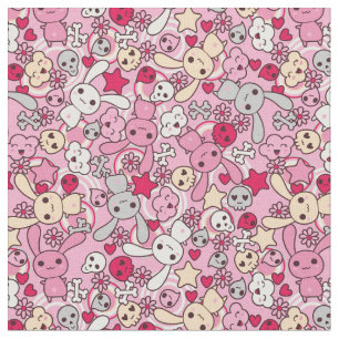 Tissu Motif de Kawaii