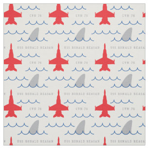 Tissu Motif de la chemise à fin de requin FA-18 personna