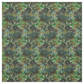 Tissu Motif de la jungle tropicale verte (Échantillon)