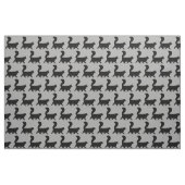 Tissu Motif de la marche des chats noirs | Le cool Kitty (Fat Quarter)