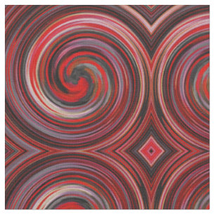 Tissu Motif de la spirale Abstraite #103
