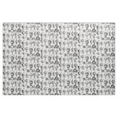 Tissu Motif de l'aéronef "Steampunk" à Ballons à air vin (Fat Quarter)