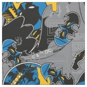 Tissu Motif de lancer à fond Batman (Fermer)