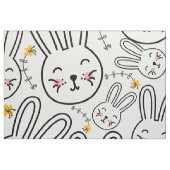 Tissu Motif de lapin (Fat Quarter)