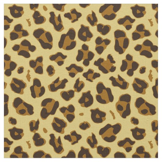 Tissu Motif de Leopard Poster de animal (Fermer)